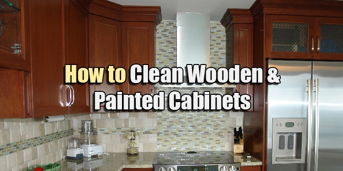 How To Clean Cabinets In The Kitchen Clean Wood Kitchen Cabinets