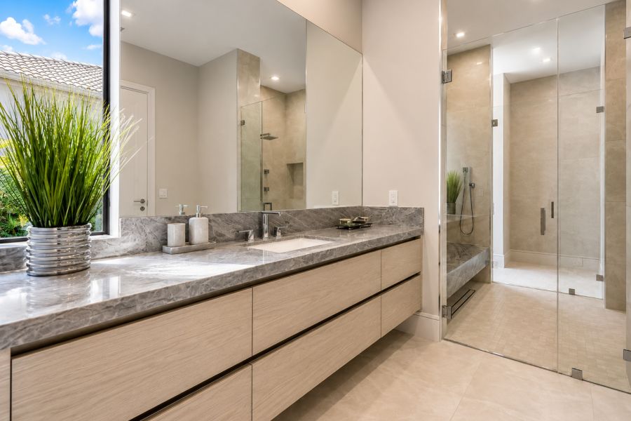 BA-008 Double Vanity Master Bath