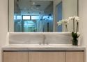 BA-015 Light Wood Floating Double Vanity