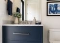 BA-019 Navy Blue Vanity Bathroom