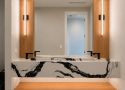 BA-023 Statement Marble Floating Vanity
