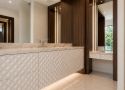 BA-025 Textured Tile Master Bath Vanity