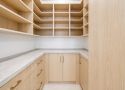 CL-006 Minimalist wooden pantry with clean lines