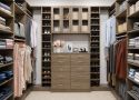CL-011 Elegant walk-in closet with neat organization