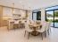 DR-003 Bright minimalist kitchen and dining area