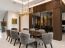 DR-009 Elegant modern dining with wine cellar