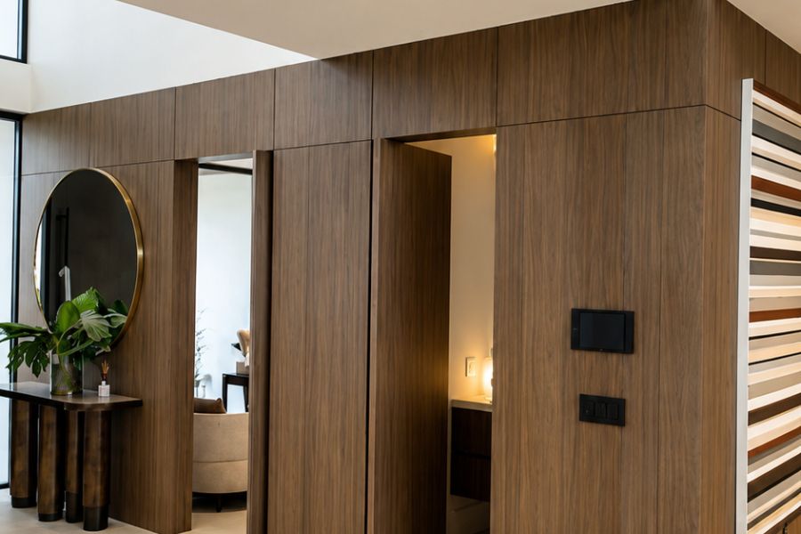 EX-002 Modern Wood Entry Hall