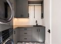 LA-009 Minimalist modern laundry room design