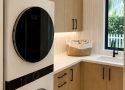 LA-011 Modern laundry room with sleek appliances