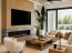 LR-001 Fireplace Feature Wall