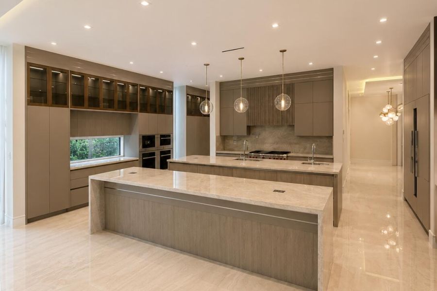 Minimal Wood Kitchen Island – Sunshine Alliance