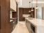 Modern Walnut Kitchen Waterfall Island – Sunshine Alliance