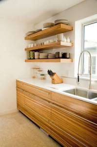 Zebra wood grain Cabinets