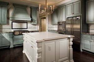 South Florida Traditional Kitchen Cabinets