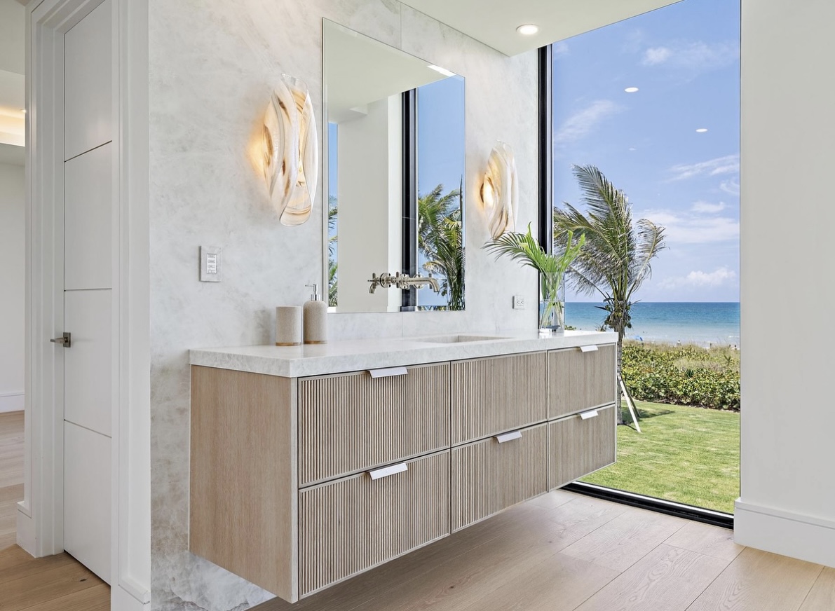 BA-020 Oceanview Floating Vanity Bathroom