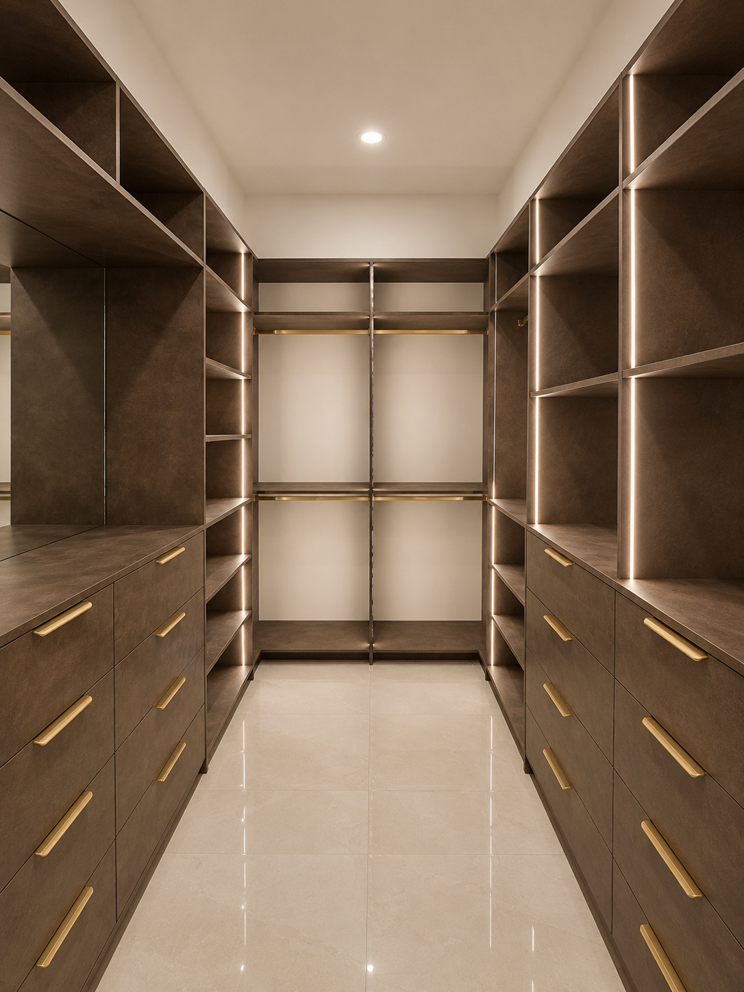 CL-003 Luxury Walk In Closet Island