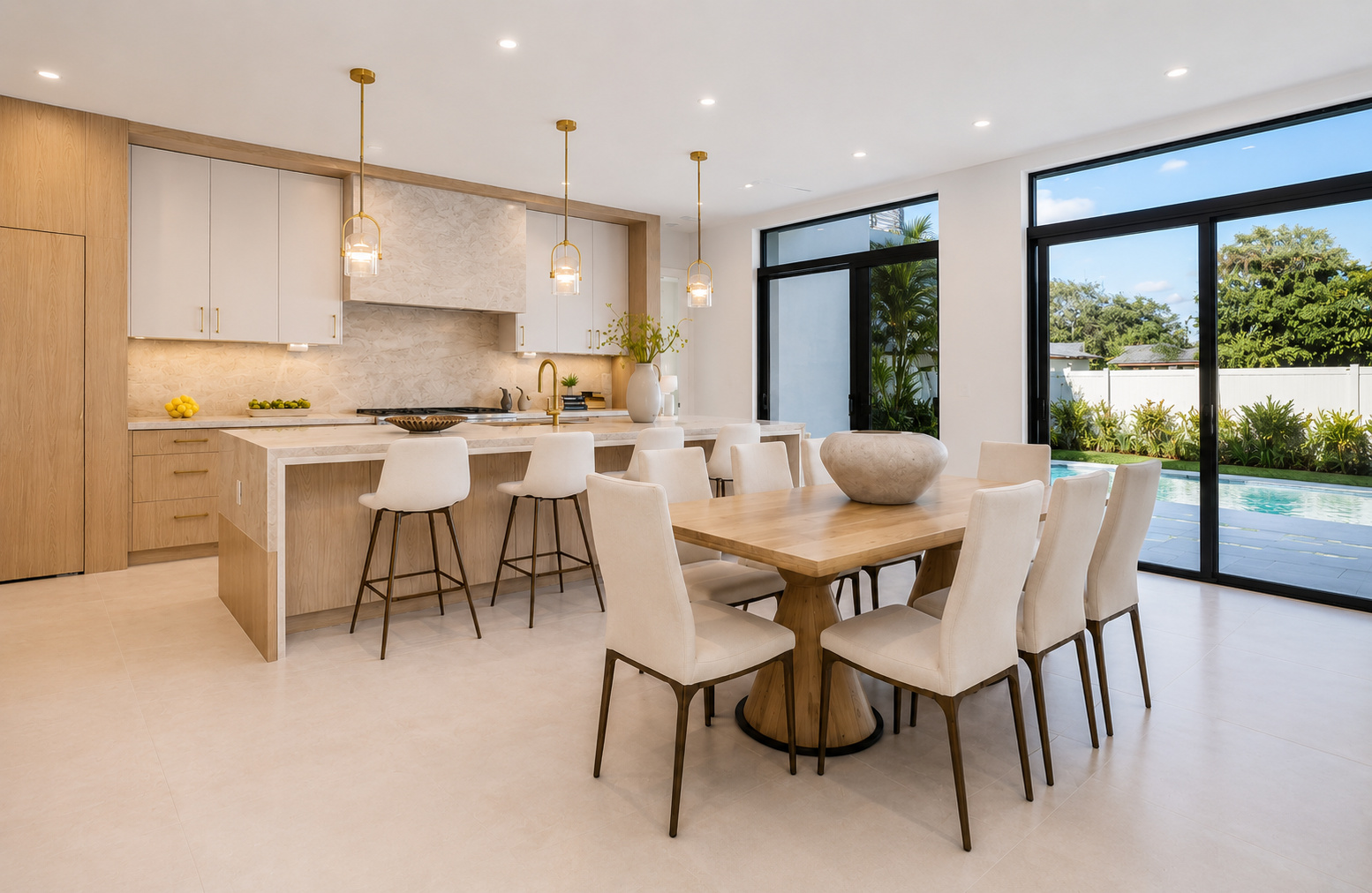 Bright open entertaining space | Sunshine Alliance, Boca Raton FL
