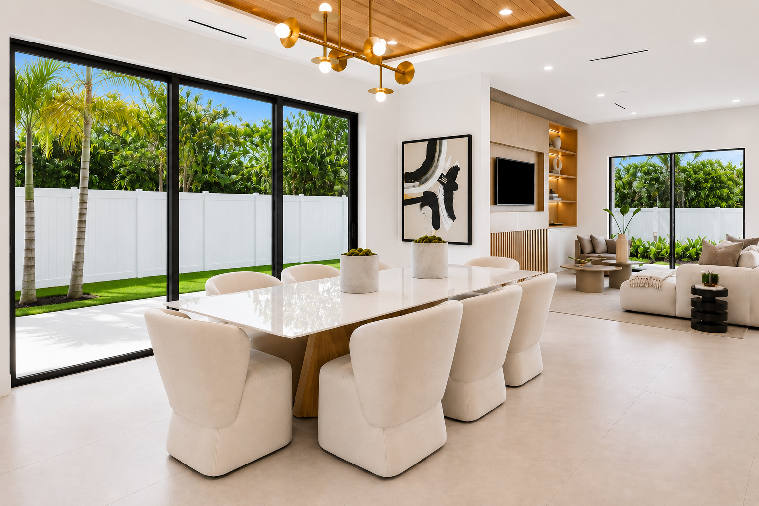 Dining and entertaining space | Sunshine Alliance, South Florida