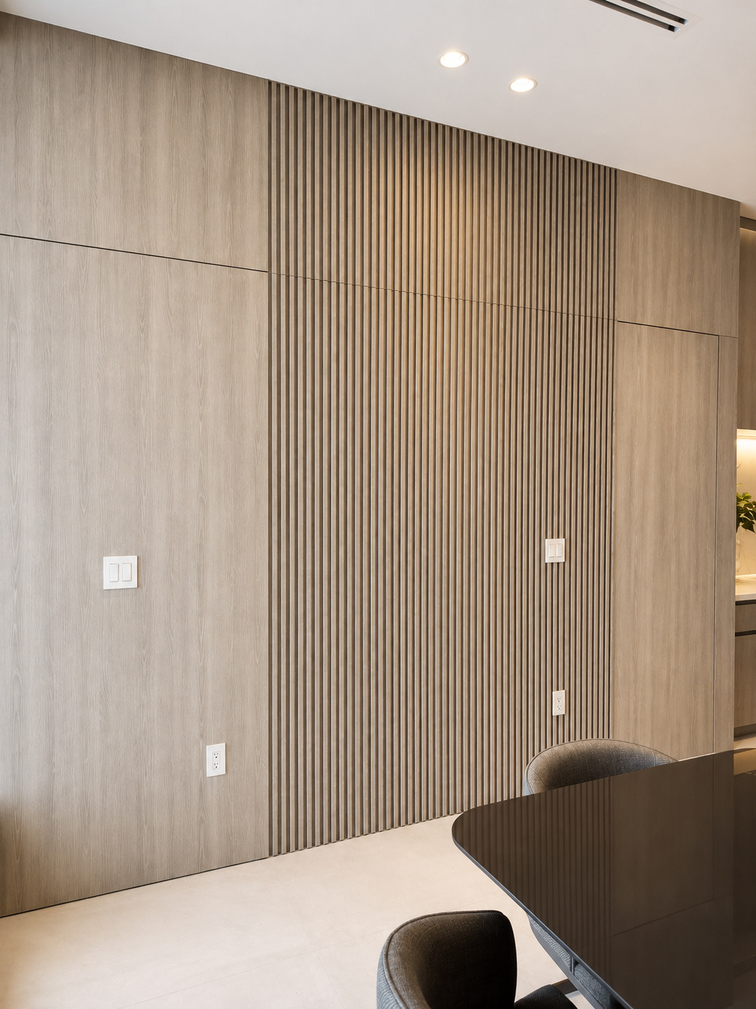 Paneled dining room millwork | Sunshine Alliance, Boca Raton FL