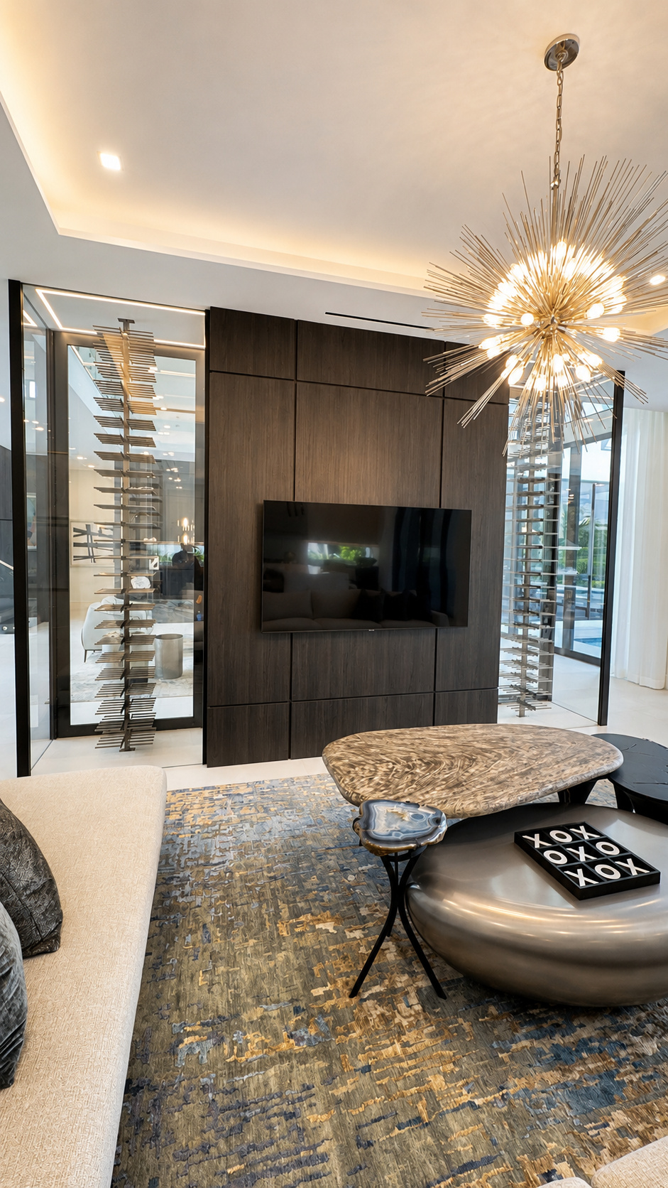LR-003 TV Feature Wall